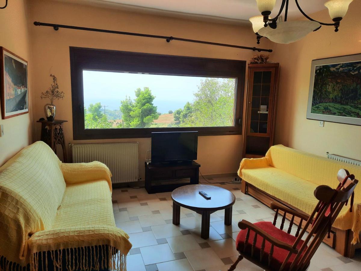 Villa House With View Agia Paraskevi  Exterior foto